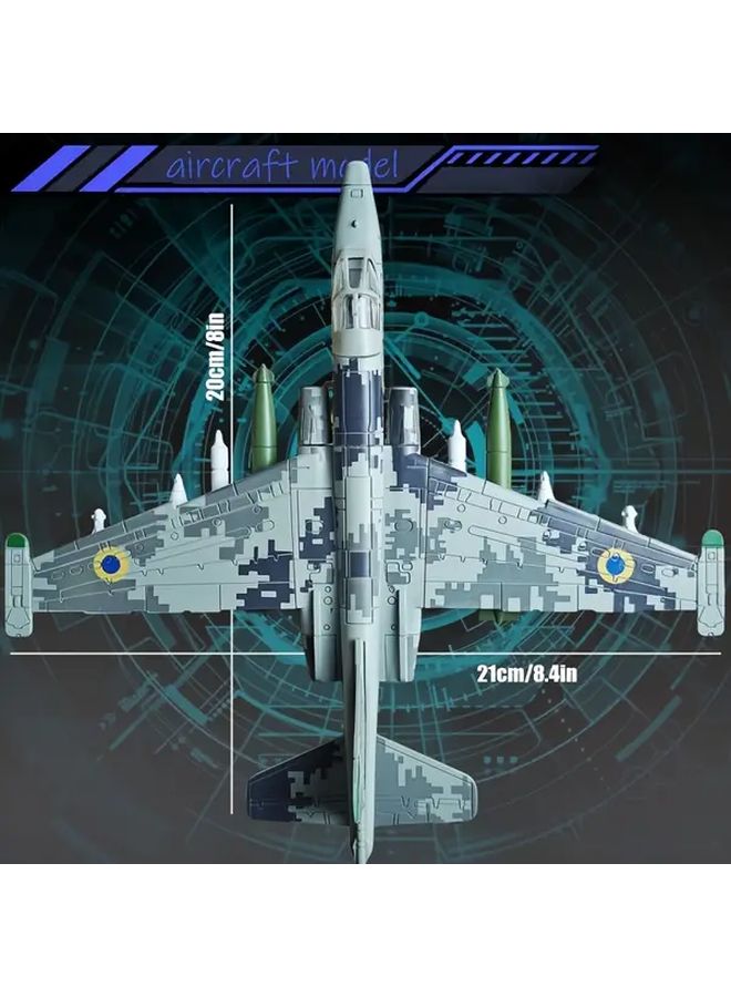 Su 25 Aircraft Model 1 72 Scale With Opening Cockpit And Landing Gear - Image 2